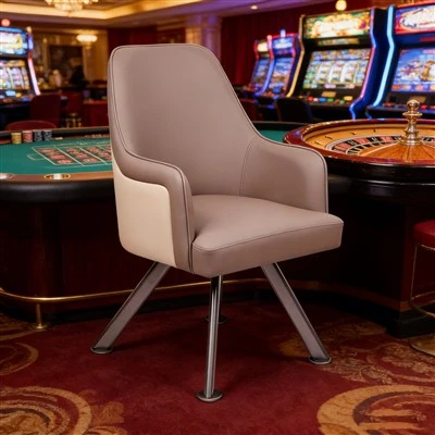 Cadira de casino VIP de logotip personalitzat